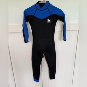 REALON Neoprene Wet Suit 90% Nylon, 10% kids Medium Blue Black